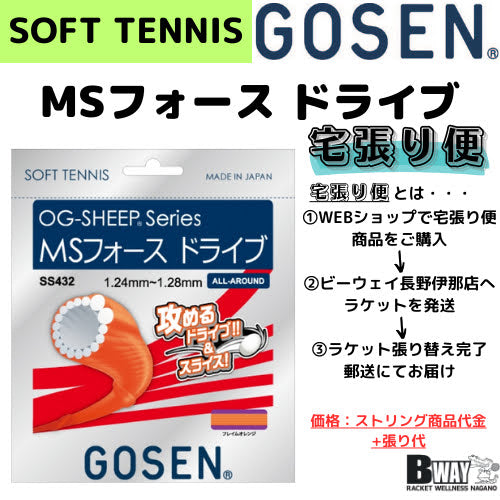 宅張り便　GOSEN　MSフォースドライブ（MSフォースドライブ)