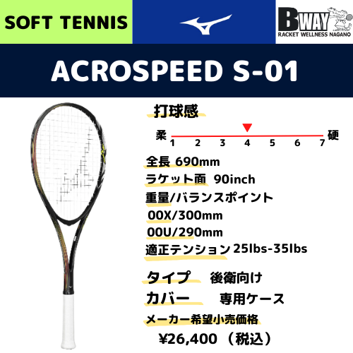 アクロスピードS-01 00U アクロスピードS-01 00U