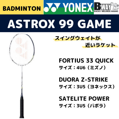 YONEX　アストロクス99ゲーム（ASTROX99GAME）